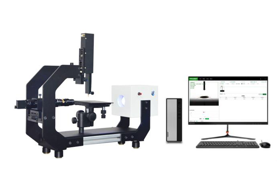 水滴角測試儀如何利用光學輪廓法表征界面的粘附力和滯留力?