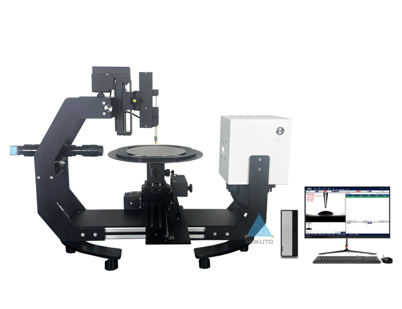 表面接觸角測量儀對晶圓潤濕性的測試